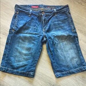 Casual Blue Denim Shorts